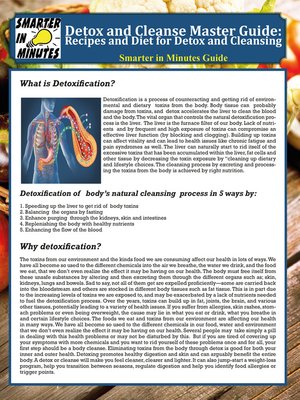 cover image of Detox and Cleanse Master Guide